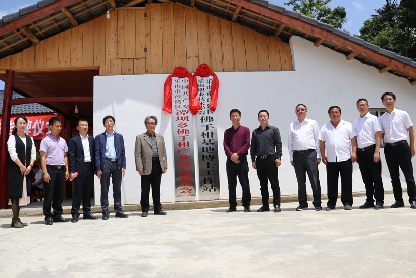 图 3沙湾区“村博士工作站”授牌现场.jpg